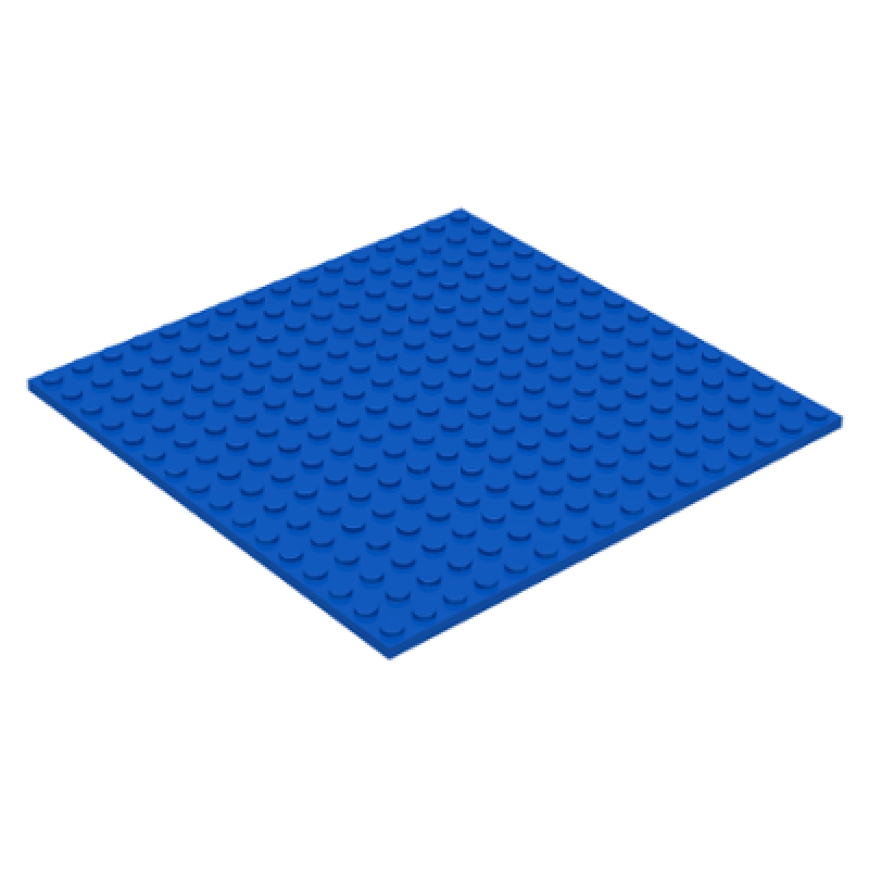 Plaat 16x16 Blue